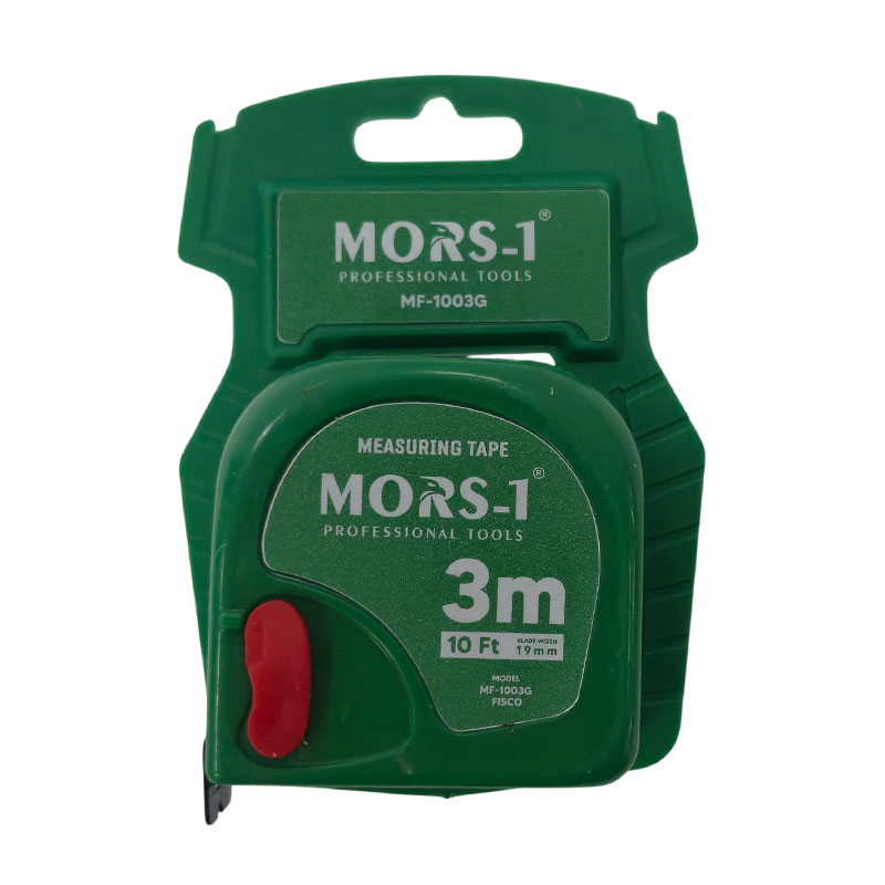 متر 3 متری سبز مدل  MF-1003G مورس MORS-1 
