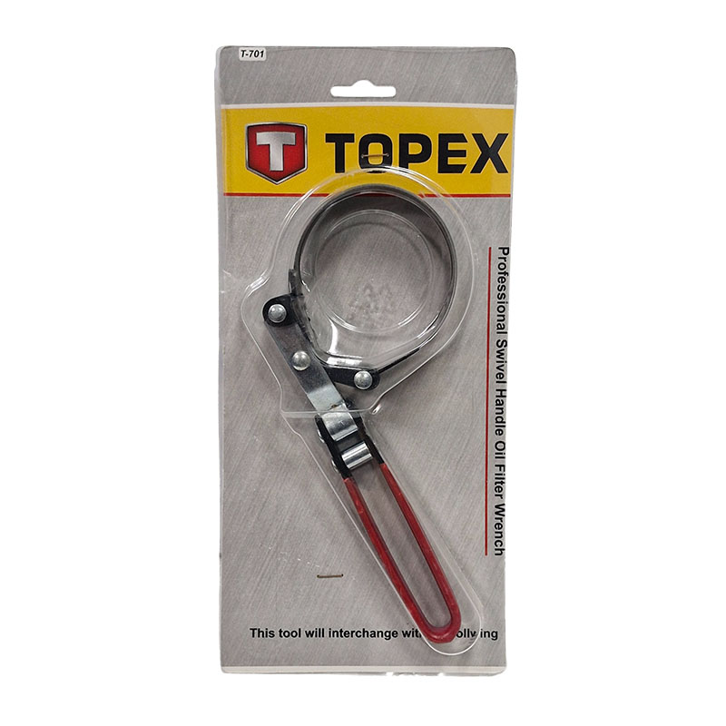 آچار فیلتر بازکن تسمه ای 85-73 تاپکس TOPEX کد T-701 1*IJ04