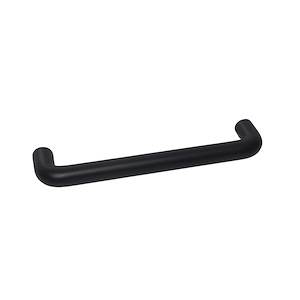 دستگیره کابینتی دو پیچ مدل TRYSTسایز 128 BLACK زئوس ZEUS