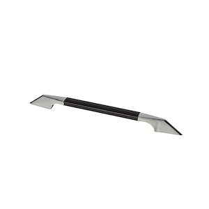 دستگیره کابینت دو پیچ مشکی کروم R212-192 میلوکس MILUX