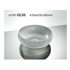 سنگ روشویی کریستال شفاف 160*410*410 مدل GL55-PI مرآس MERASSE (به سفارش اروپا)