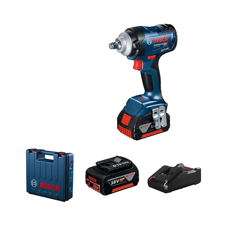بکس ضربه ای شارژی بوش BOSCH مدل GDS 18V-400 (به سفارش امارات) 