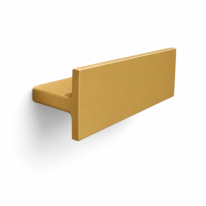 دستگیره کابینتی دو پیچ مدل T سایز 96 DARK GOLD زئوس ZEUS 1*H82