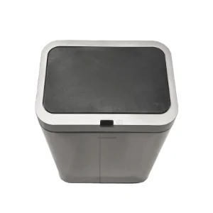 سطل زباله 13لیتری باسنسور پایه دار با سطل داخلی مدل HTD112-13L پرایم PRIME 