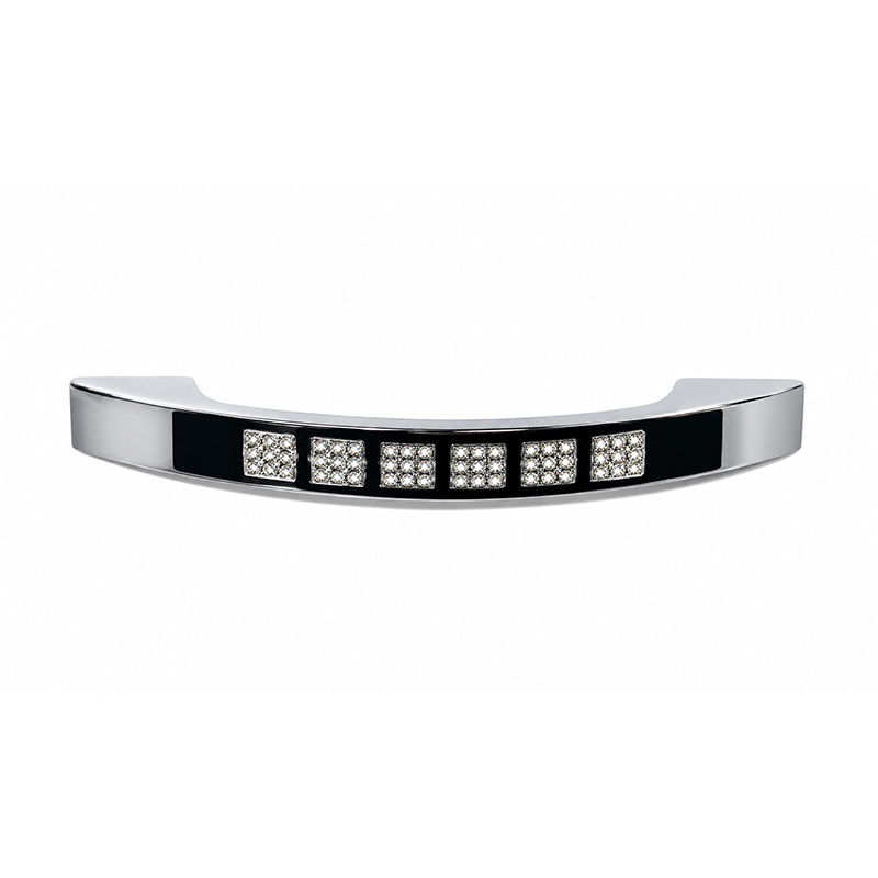 دستگیره کابینت دو پیچ کروم R254-128 میلوکس MILUX 1*C14