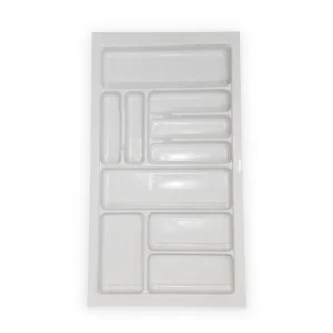 جا قاشقی PVC ضخیم سفید یونیت 90 مدل B1003 ALBA 