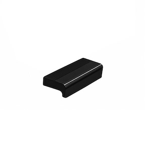 دستگیره کابینتی دو پیچ مدل ANGEL سایز 64 BLACK زئوس ZEUS