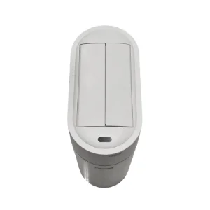 سطل زباله 9 لیتری باسنسور با درب پروانه ای با قابلیت ساکشن کیسه زباله مدل HTD 787-9L پرایم PRIME 