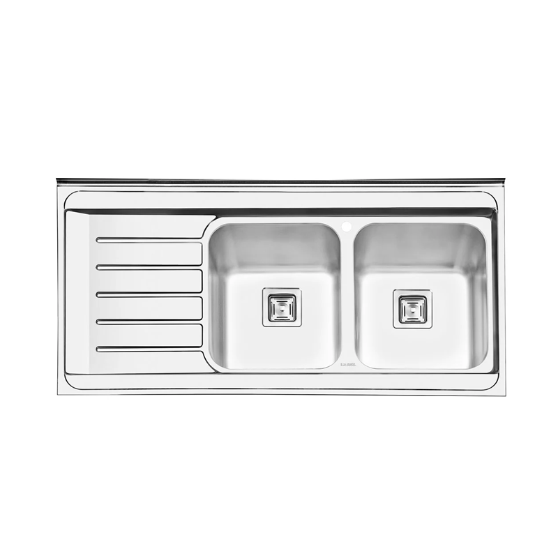 سینک ظرفشویی رو کار چپ مدل 1060 ایلیا استیل ILIA STEEL نسترن16*12