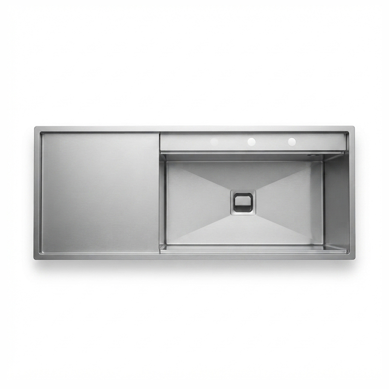 سینک دست ساز راست مدل 6056 ایلیا استیل ILIA STEEL 