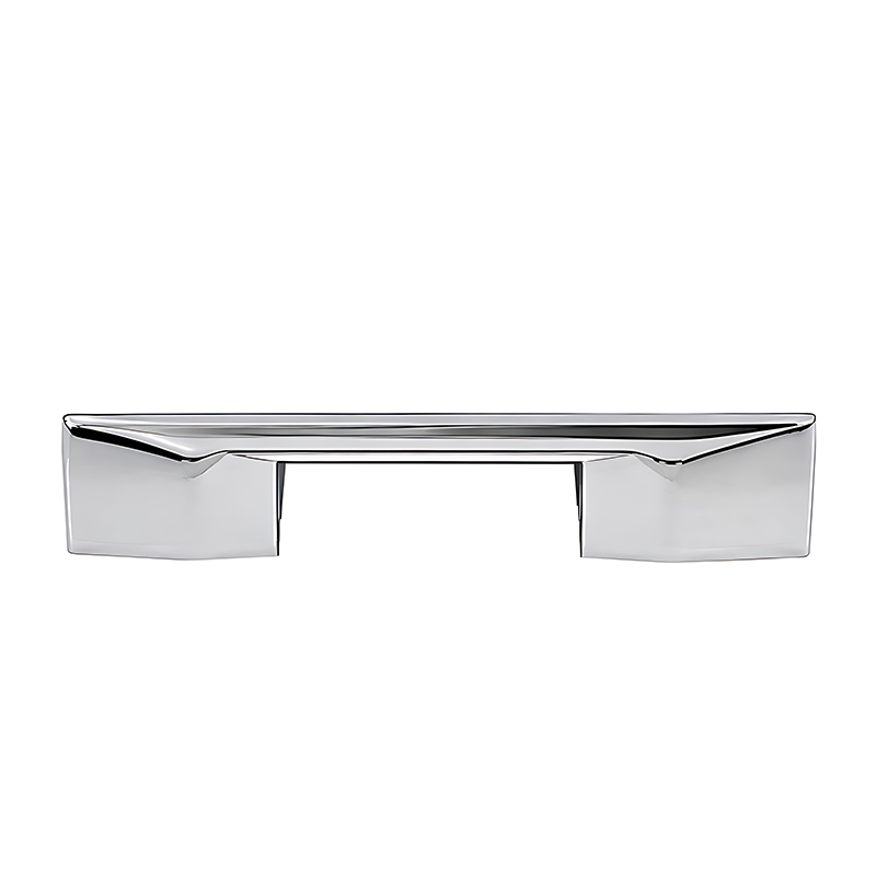دستگیره کابینتی دو پیچ کروم براق سایز 128-96 کد 50 برونتیل BRONTEEL 