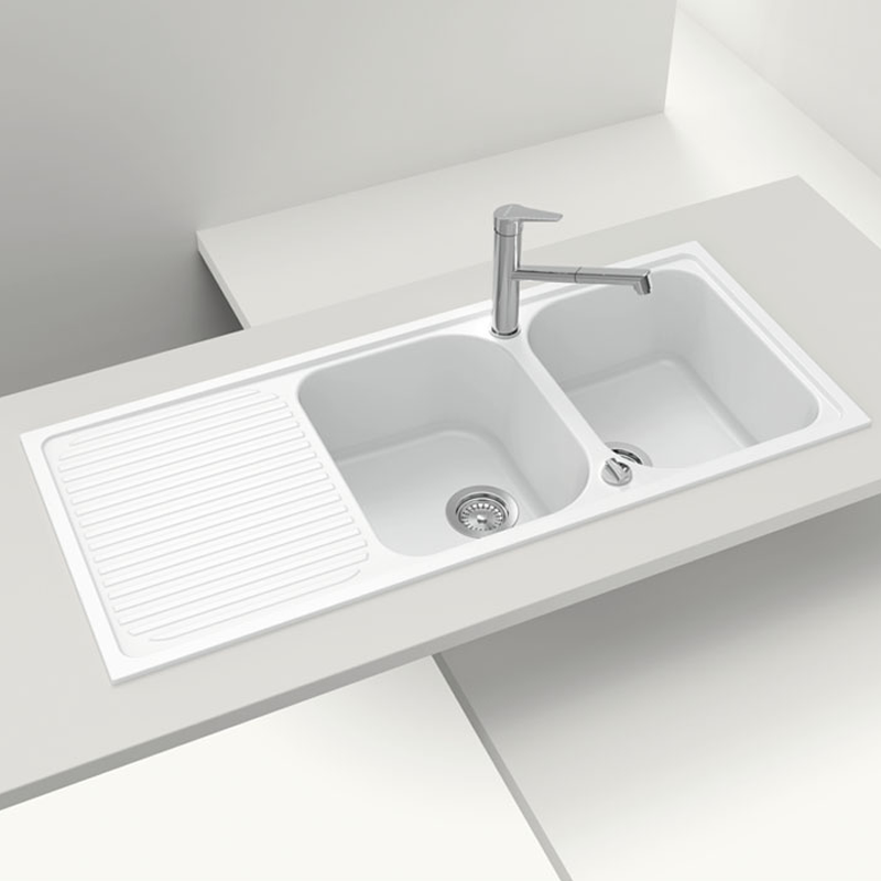 سینک ظرفشویی گرانیتی WHITE CHESTER مرآس MERASS مریم3*12