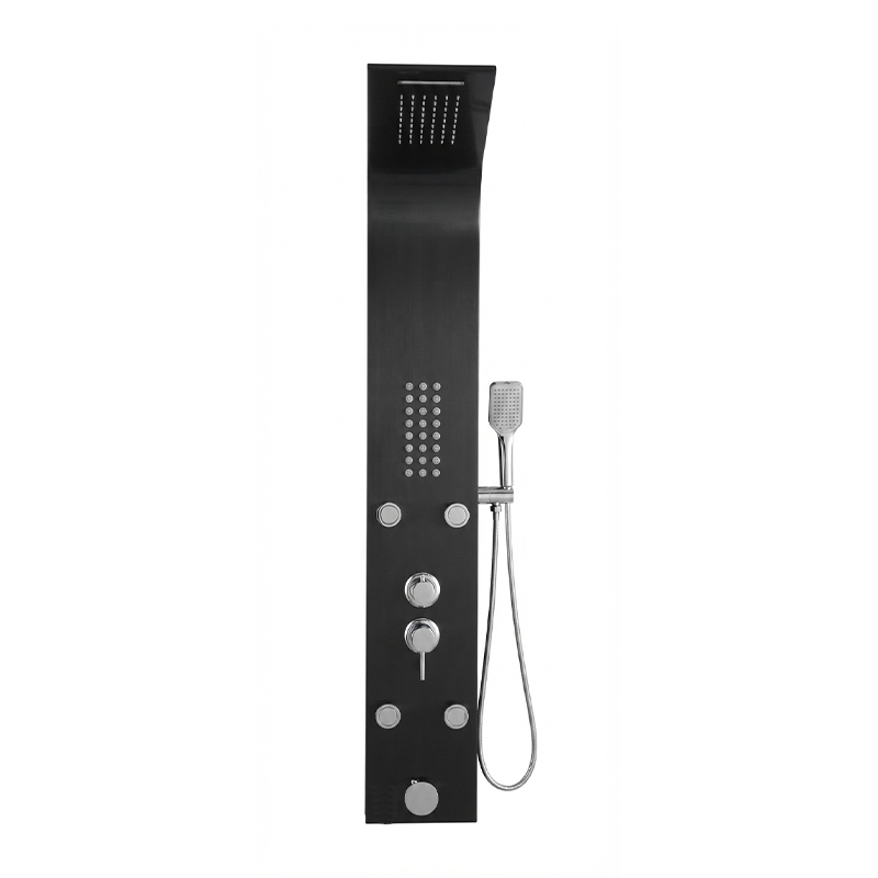 پنل دوش مشکی کروم مدل 5510-G سنترال CENTRAL 