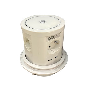 پریز با پورت USB و پورت TYPE C شارژ بی سیم مدل HPD-137 پرایم PRIME