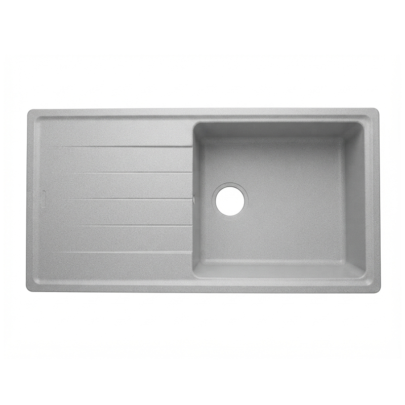 سینک ظرفشویی گرانیتی کد 305 نقره ای آنیکو ANICO نسترن8*12