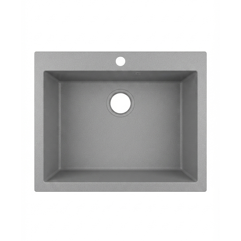 سینک ظرفشویی گرانیتی کد 301 نقره ای  آنیکو ANICO نسترن7*12