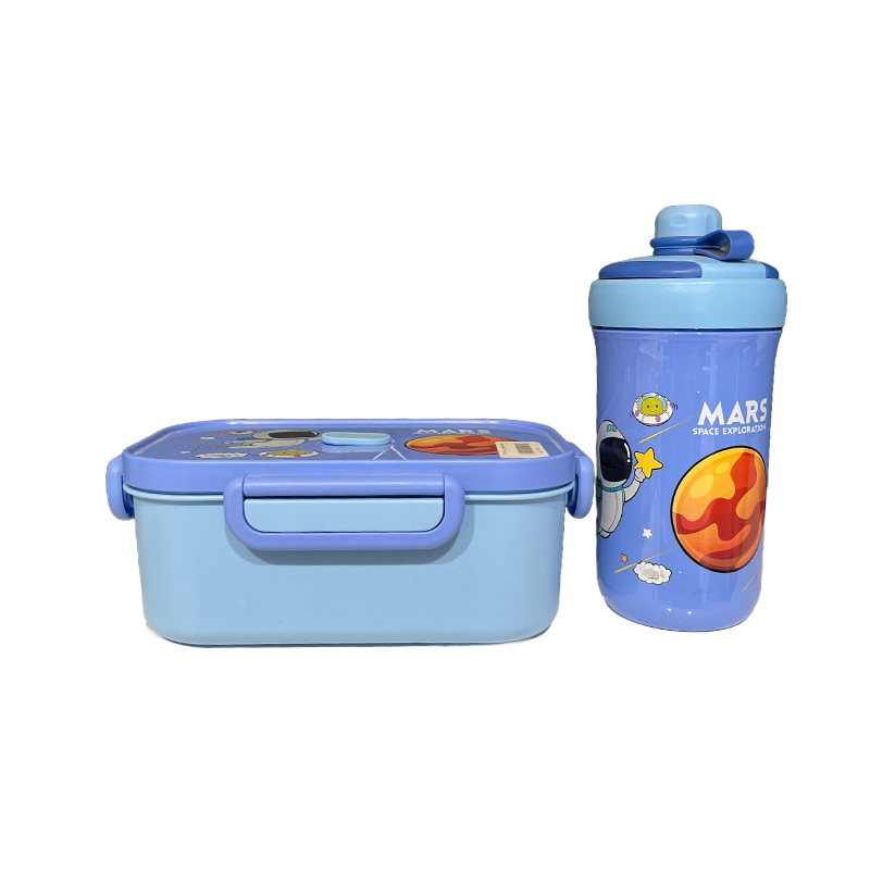 ظرف غذا فضانورد آبی کد ZY-3807 1*FG02/1