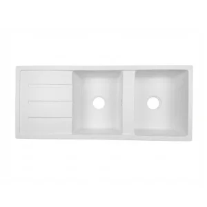 سینک ظرفشویی گرانیتی WHITE HAMILTON مرآس MERASS نسترن3و24*12