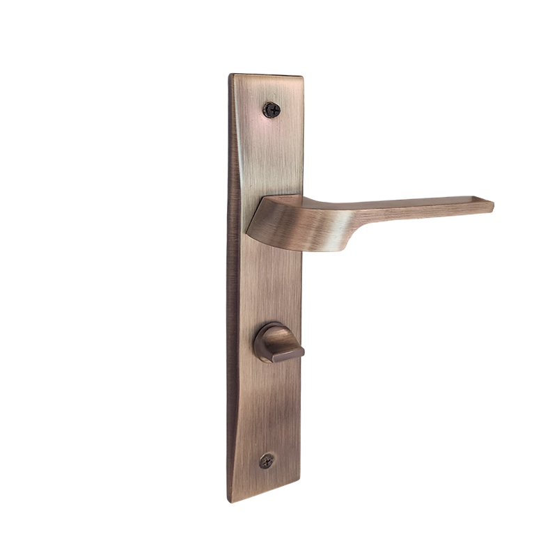 دستگیره پلاک زیتونی مات سرویس چپ کد 1500 MHA 1*A42   بابونه8*12