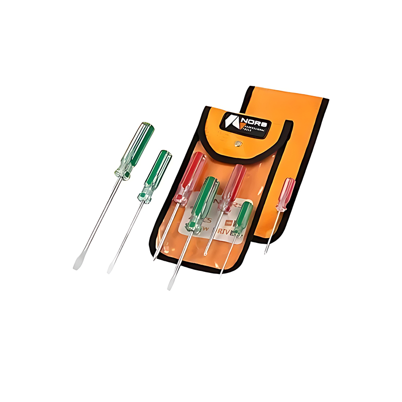 ست پیچ گوشتی سری 7 عددی دسته کریستال نورس NORS L43*1