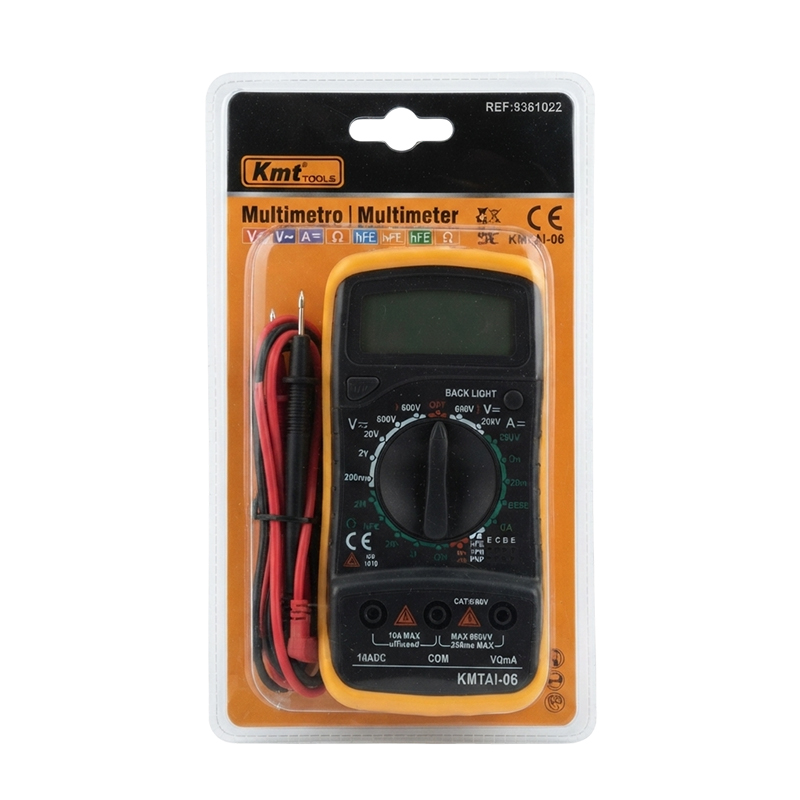 مولتی متر دیجیتال مدل  REF-9361022 کی ام تی KMT (وارداتی) 