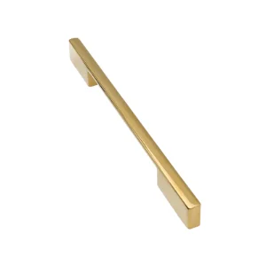 دستگیره کابینتی دو پیچ طلایی براق سایز 320-416 کد 32T برونتیل BRONTEEL