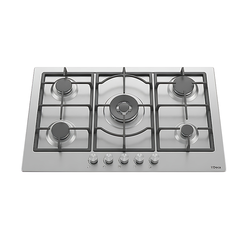 اجاق گاز 5 شعله 90 سانت استیل مدل ESS9157LN دکا DECA نسترن14*12