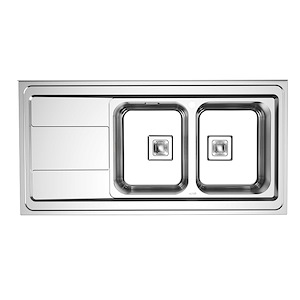سینک ظرفشویی رو کار 120 س.م راست مدل SR1204R آلتون ALTON 