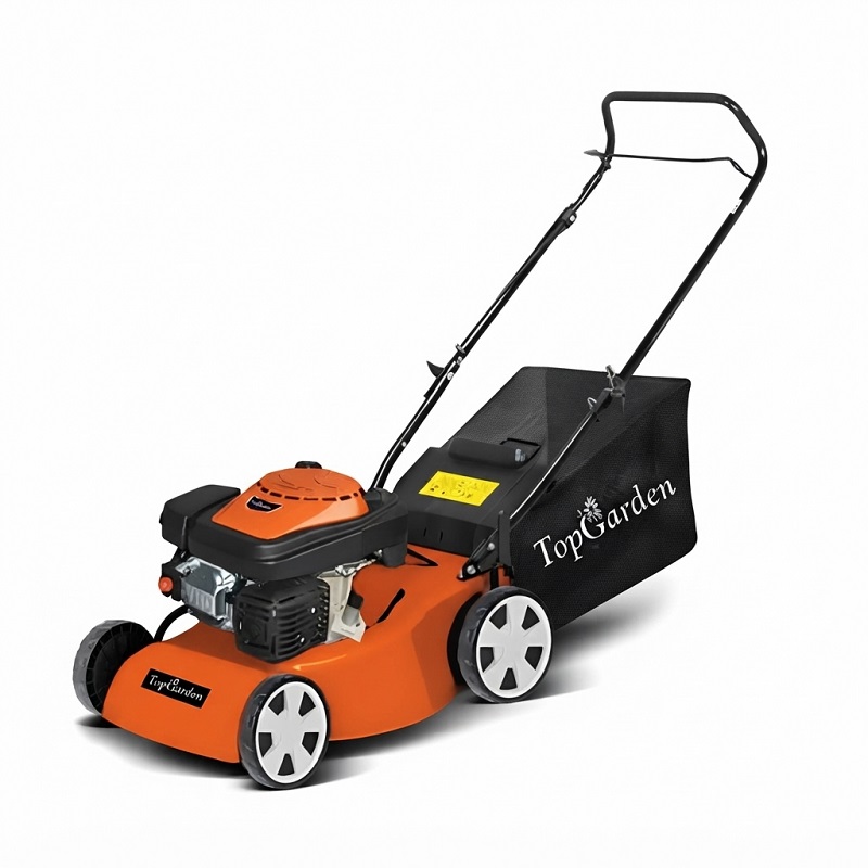 چمن زن موتوری بنزینی کالسکه ای مدل GLM-460P 2335500 تاپ گاردن TOP GARDEN 