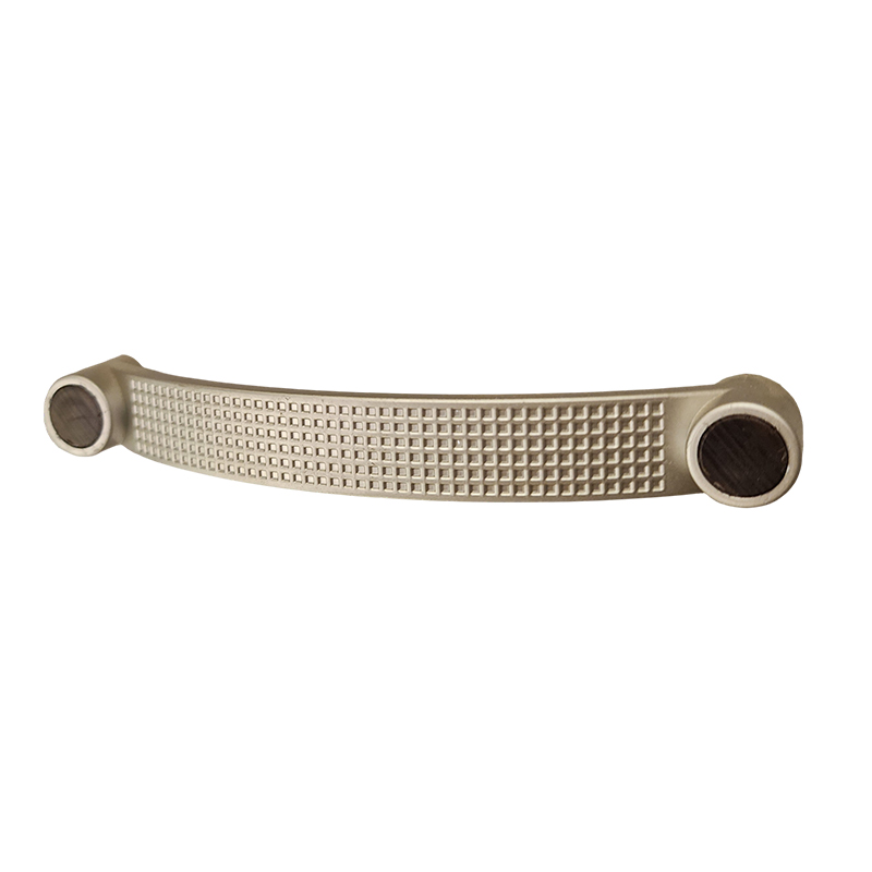 دستگیره کابینتی دو پیچ پلاستیکی کدA22 سایز 128 کروم ونگه S.A بهسازان BEHSAZAN 1*M73
