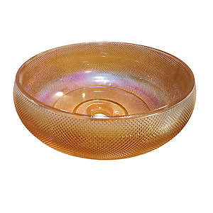 سنگ روشویی کریستال شرابی 160*410*410 مدل GL55-WR-PI مرآس MERASSE (به سفارش اروپا) لاله9*12