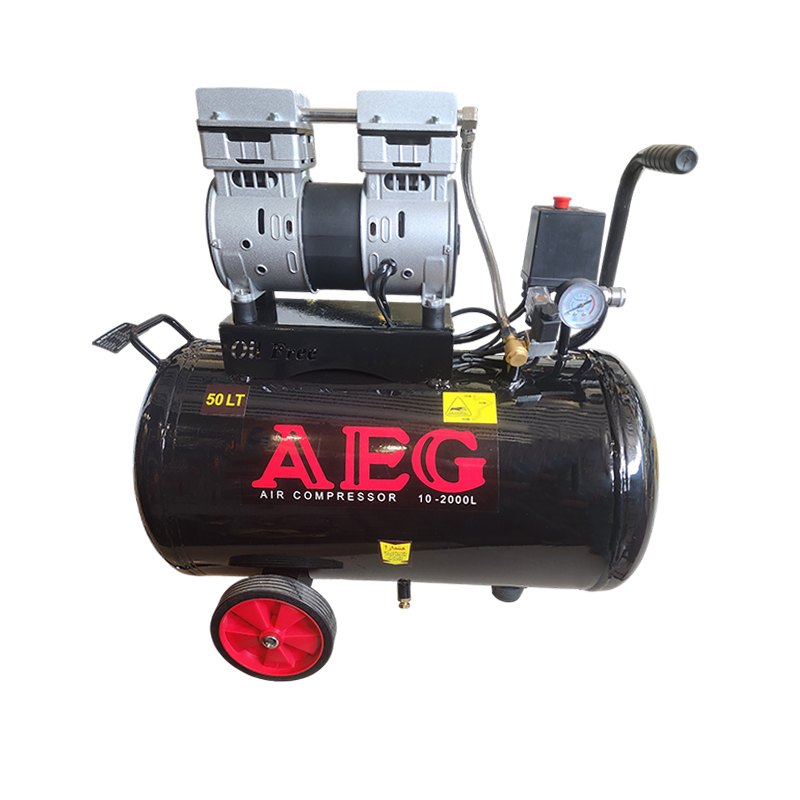 کمپرسور هوا 50 لیتری بی صدا تک موتور آاگ AEG فرشته10*12