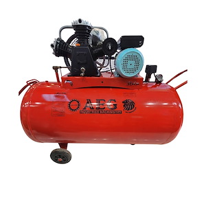 کمپرسور هوا چرخدار 350 لیتری 3 اسب 3 سیلندر خوابیده کاسپین CASPIAN