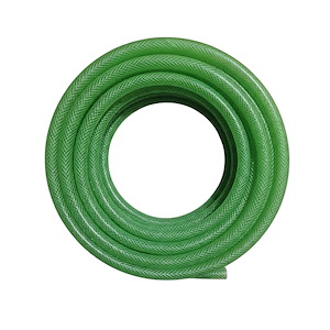 شیلنگ آب نمره 2 ( 1/2 اینچ ) درجه 1 سبز روشن 15 متری قائم پلاستیک کاسپین