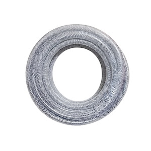 شیلنگ آب نمره 2 ( 1/2 اینچ ) درجه 1 شفاف 25 متری قائم پلاستیک کاسپین