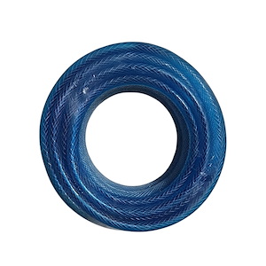 شیلنگ آب نمره 2 ( 1/2 اینچ ) درجه 1 آبی روشن 25 متری قائم پلاستیک کاسپین