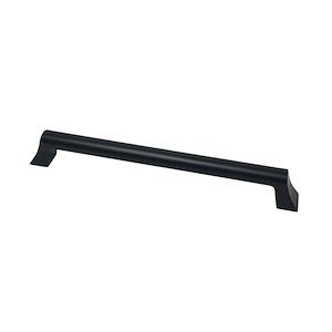 دستگیره کابینتی دو پیچ مدل ترانک سایز 192 مشکی مدل استار STAR