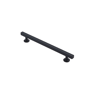 دستگیره کابینتی دو پیچ مدل پیلار سایز 192 مشکی مدل استار STAR