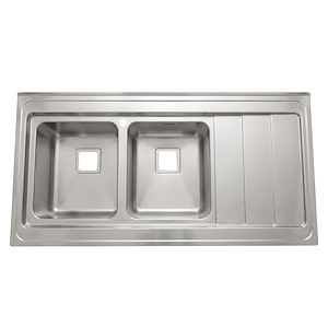 سینک ظرفشویی روکار چپ مدل 1088 ایلیا استیل ILIA STEEL