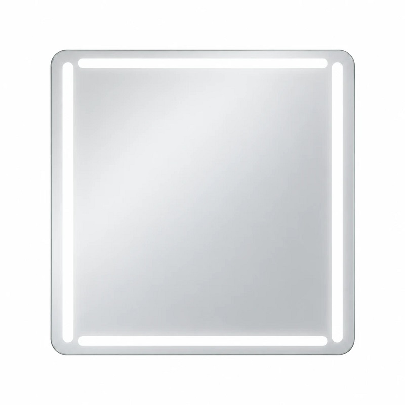 آینه آرایشی مستطیل عمودی بدون قاب خطی نور نچرال سایز 70*60 (VLBN) گلسموند GLASS MOND مریم7*12