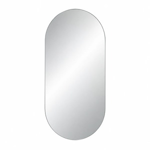 آینه آرایشی کپسولی نور پشت مهتابی سایز 90*60 گلسموند GLASS MOND