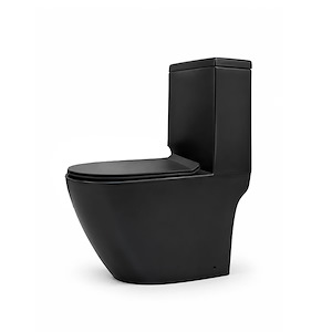 توالت فرنگی مشکی مات مدل 8060MV-DA (به سفارش اروپا) مرآس MERASSE