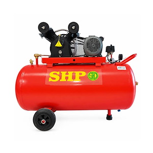 کمپرسور هوا 250 لیتری 2/5 اسب خورجینی خوابیده SHP