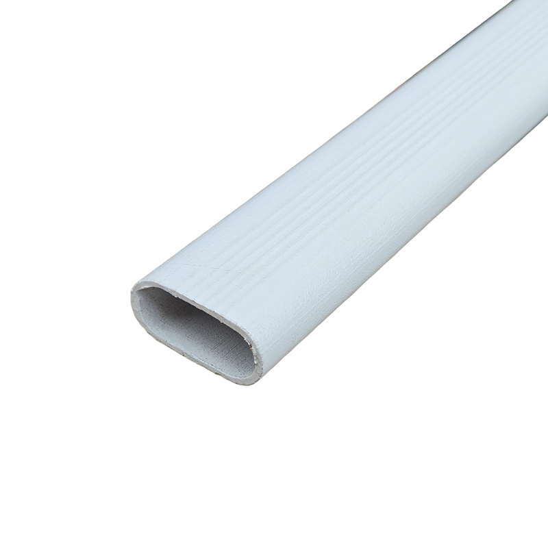 لوله بیضی شیاردار 3 متری سفید کد L16 S.A نایس NICE 12*H13/4