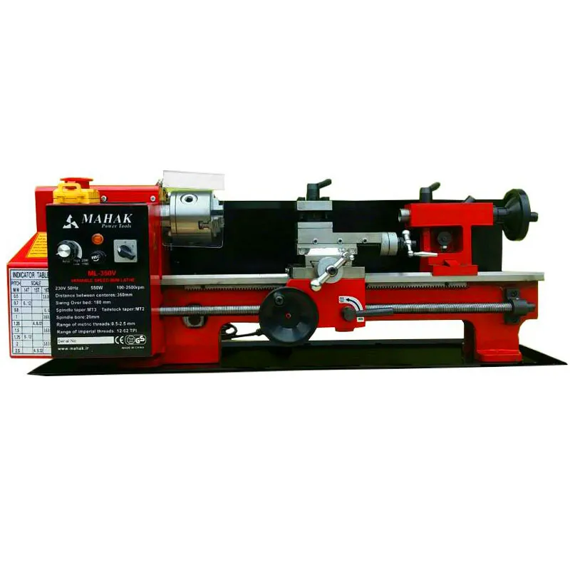 دستگاه مینی تراش 35 سانت 550 وات حرفه ای ML-350V محک MAHAK MAHAK ML-350V