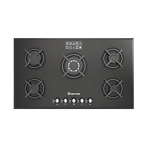 اجاق گاز 5 شعله شیشه ای مشکی مدل G5507 اسپرتیج SPORTAGE