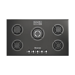 اجاق گاز 5 شعله شیشه ای مشکی مدل G5513 اسپرتیج SPORTAGE