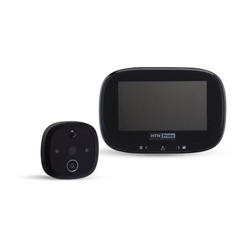 تصویر چشمی درب الکترونیکی مشکی کد DW-6280 اچ تی ان پرایم