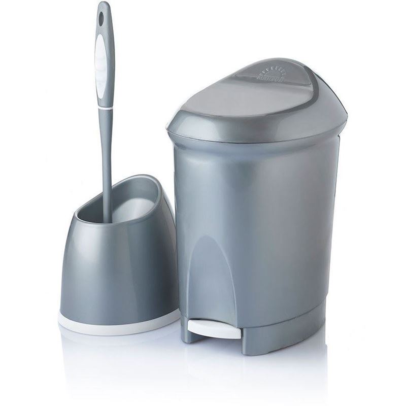 تصویر  ست سطل و توالت شوی مدل دلفین کد 20146 مهسان MAHSAN