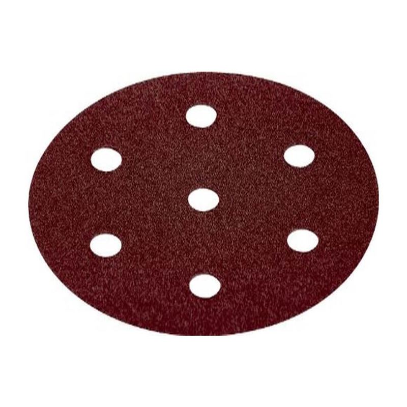 تصویر  سنباده اوربیتال گرد پشت چسبدار 7 سوراخ قطر 150 پاس PAS